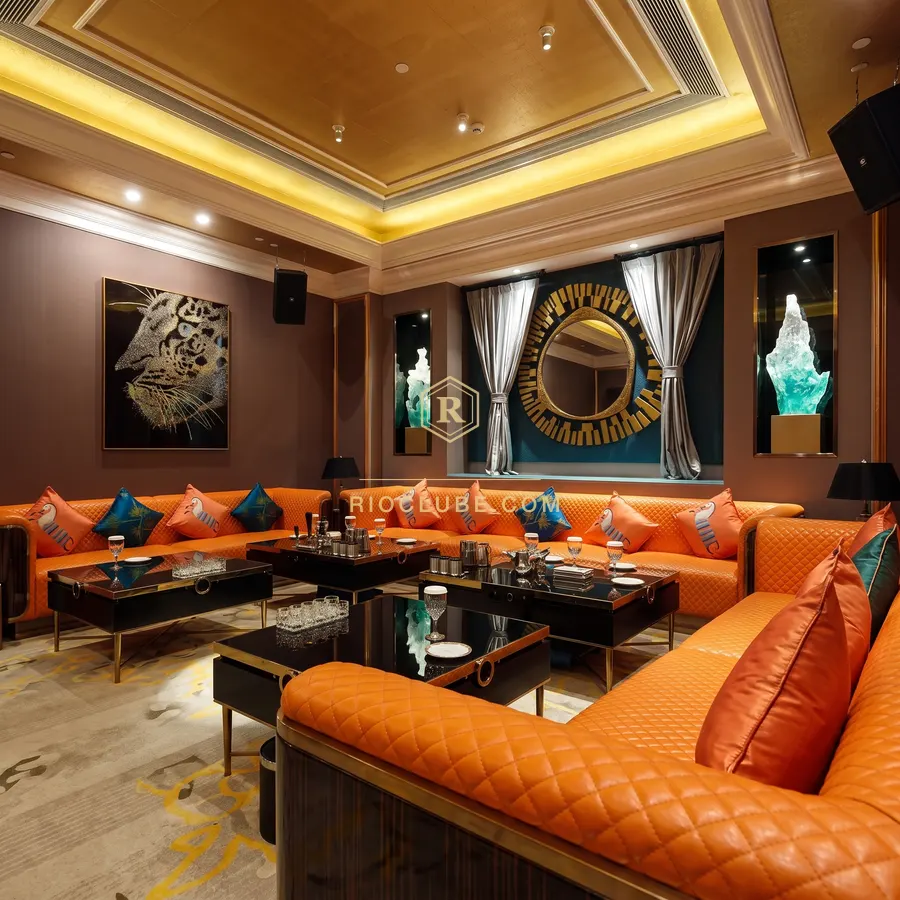 A VIP room at Clube Rio